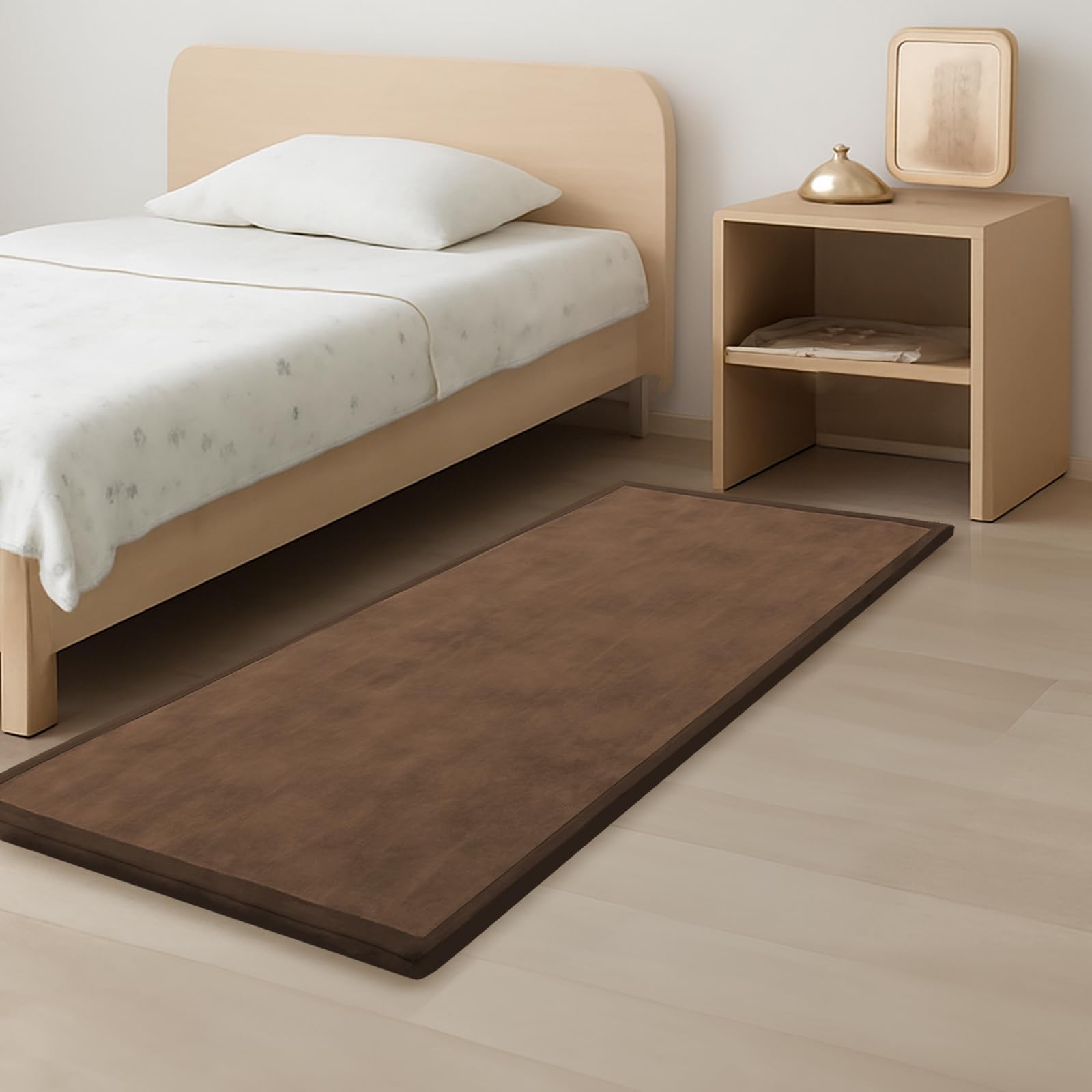 1.3" Thick Baby Play Mat for Floor, 79x118 Large Foam Tummy Time Mat, Padded Support Soft Plush Nursery Rug for Infant Kids Toddler Crawling Kick Activity (Light Grey)