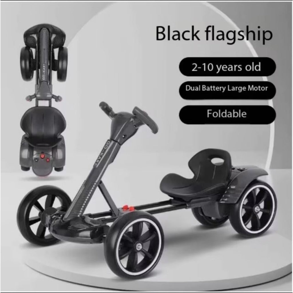 Kids Electric Go Kart – Rechargeable 4-Wheel Ride-On Racing Kart Ages 2–10 | GO CART